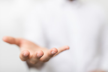 open hand