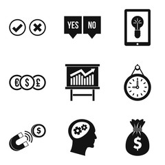 Qualified personnel icons set. Simple set of 9 qualified personnel vector icons for web isolated on white background
