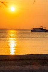 Naklejka premium Sonnenuntergang