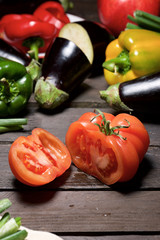 Vegetables close up