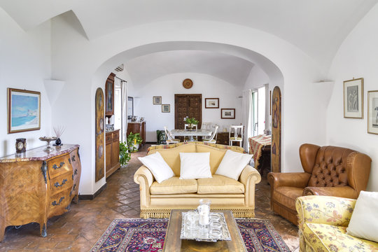 Luxurious italian living room