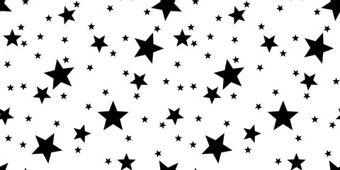 Cotton fabric star vector seamless Pattern isolated repeat background wallpaper