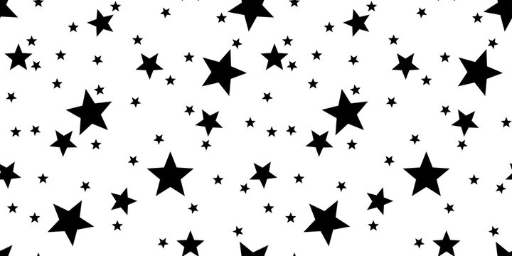 star vector seamless Pattern isolated repeat background wallpaper