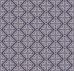 Seamless pattern decorative symmetries, ornament pattern vector