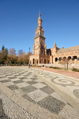 The Square of Spain, Seville, Spain