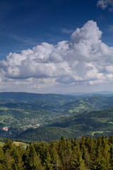 Obraz premium Górska panorama 