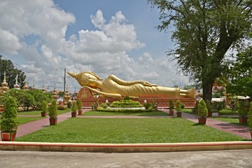 Vientiane Buddha Tempe Laos 