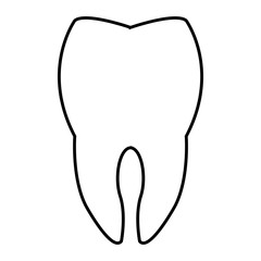 Tooth isolated symbol vector illustration graphic design