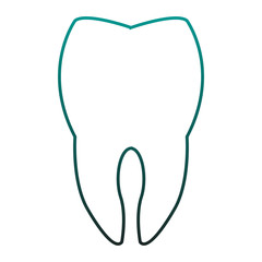 Tooth isolated symbol vector illustration graphic design