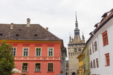 Sighisoara medieval town in Romania