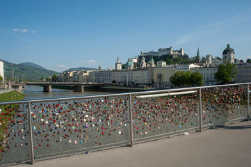 Salzburg, Fr&uuml;hling, Altstadt, Sonne