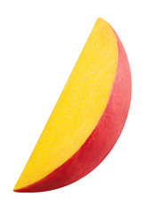 Ripe mango isolated