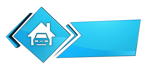 Niebieski baner 3D © vempireart