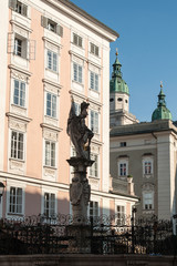 Fototapeta premium Salzburg, Altstadt, fremdenverkehr, sommer, historisch