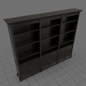 Transitional shelving system