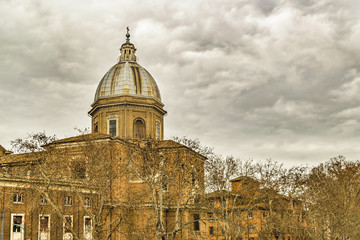 Rome Downtown Buildings