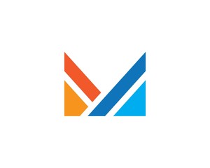 M Letter Logo Template