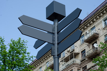 Street sign city sky nature sky