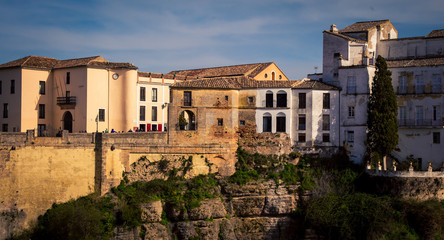 Fototapeta na wymiar medieval town of Ronda Spain 