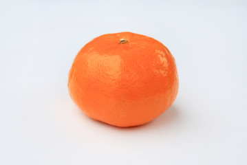 Orange isolated on white background.