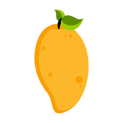 Isolated peach icon