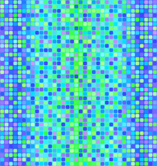 Gradient square pattern. Seamless vector