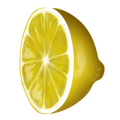 Illustration of a lemon.