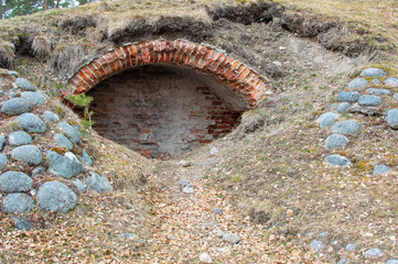 Hobbit cave in nature