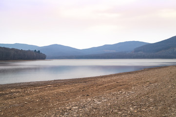 The city reservoir of Lake