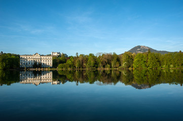 Fototapeta premium Österreich, See, Salzburg, Sommer, Urlaub