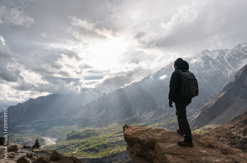mountain peak backpack