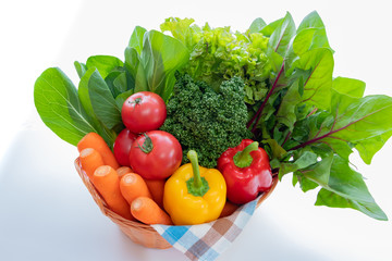 栄養たっぷりの緑黄色野菜