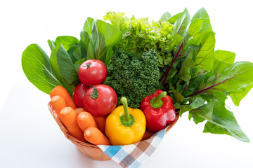 栄養たっぷりの緑黄色野菜