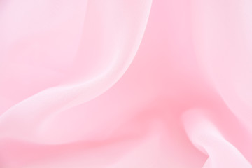 Texture chiffon fabric pink color for backgrounds 
