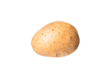 Fototapeta na wymiar Raw potato food . Fresh potato