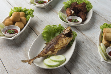 asian fried fish