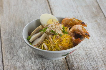 malaysia famous prawn noodle