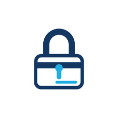 Payment Lock Logo icon Design