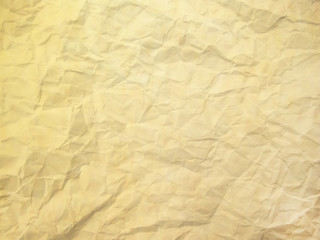 Texture wrinkled brown old paper