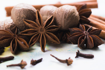 Colors of spices