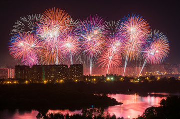 Fototapeta premium Festival of Fireworks