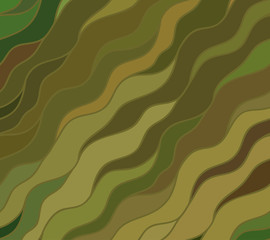 Vector wave background of drawn lines