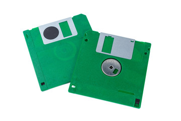 floppy disk isolated