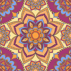 Vector ethnic pattern