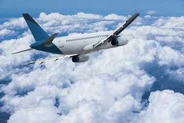 Jet in flight