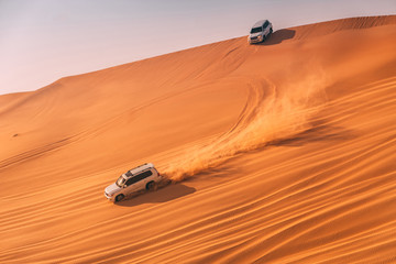 Woestijn dune bashen