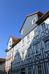Fototapeta na wymiar Fachwerkgebäude in Melsungen