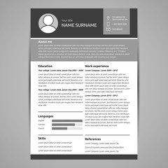 Resume template