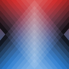 Stock Illustration - Geometric Pattern, 3D Illustration, Modern Background.