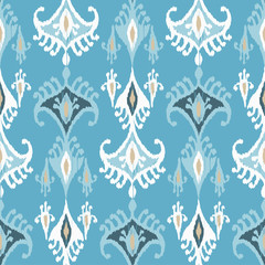 Ethnic boho seamless pattern. Traditional ornament. Geometric background. Folk motif. Textile rapport. - 201993184